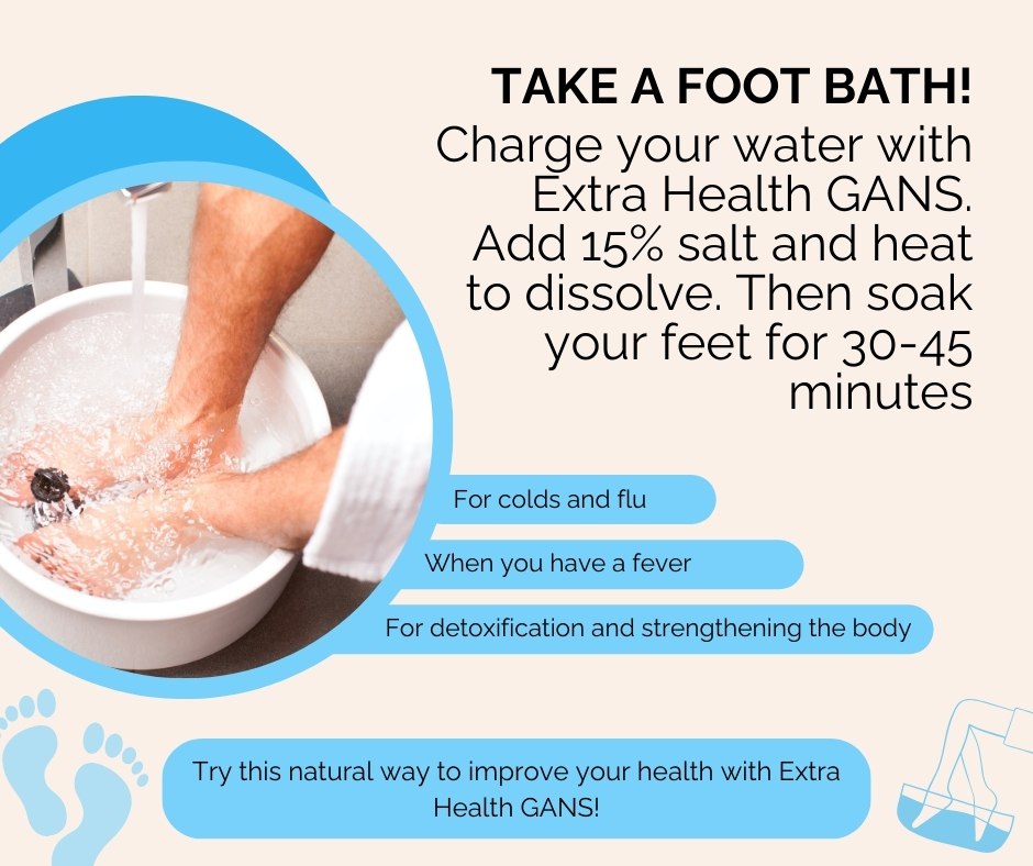 SKYLAB wash your feet with gans water